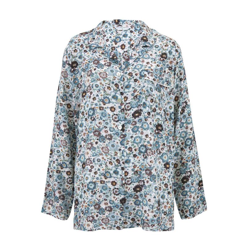 Wallace Cotton Zoe Digital Print PJ Shirt image number 0